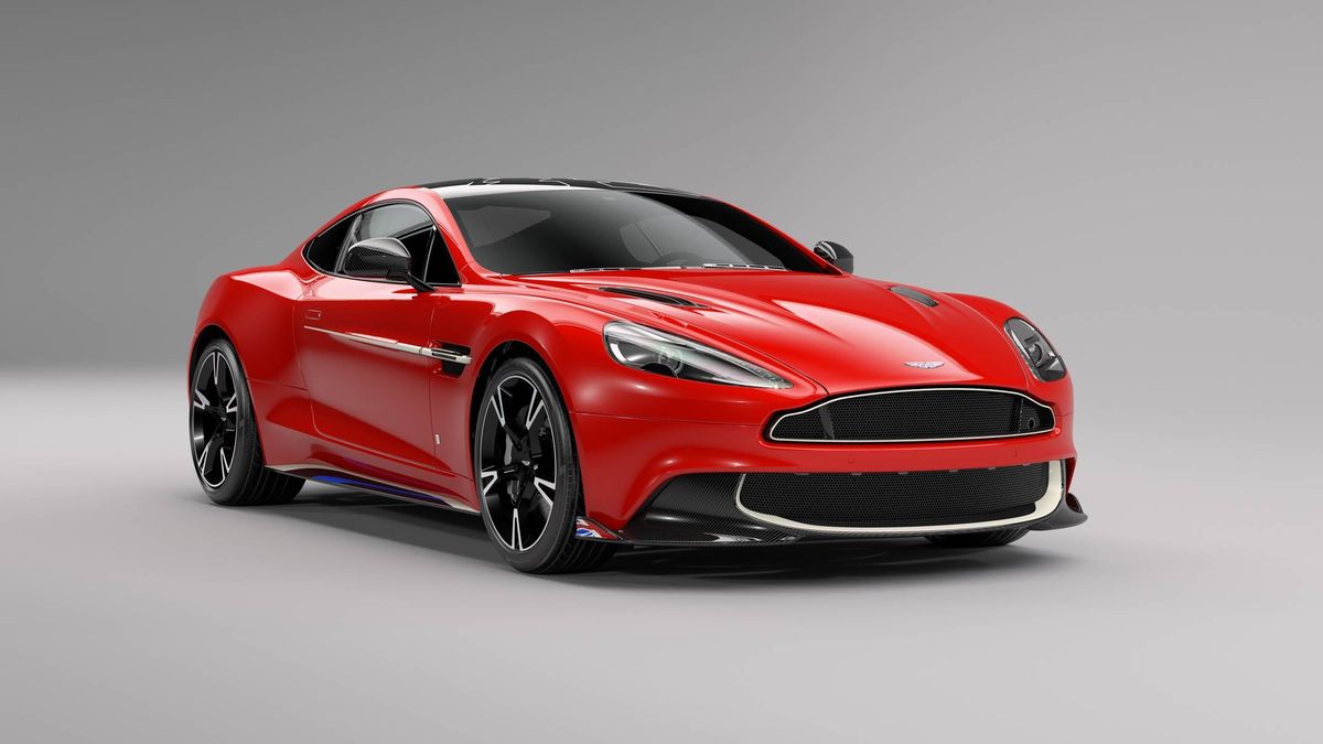 Vanquish S Red Arrows, una joya de Aston Martin en serie limitada