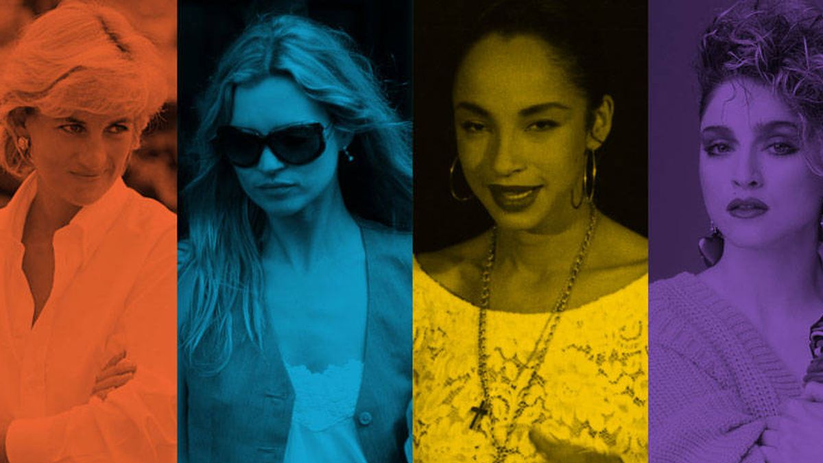 De Kate Moss a Lady Di o cómo copiar el estilo de los iconos de los 80 y los 90