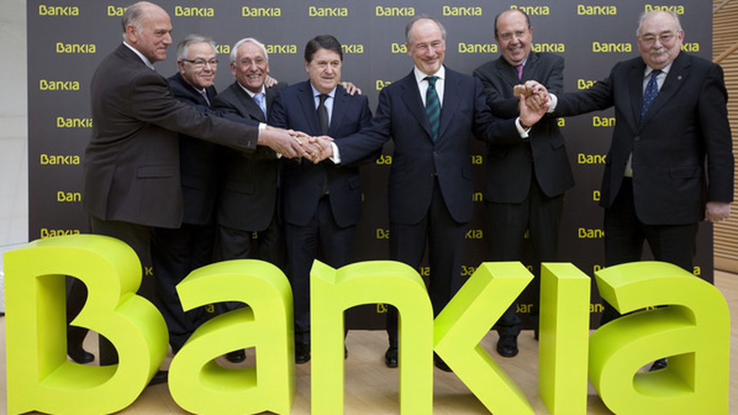 Presentación de la marca Bankia en marzo de 2011.