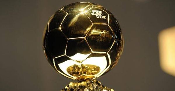 Foto: Trofeo del balón de oro.