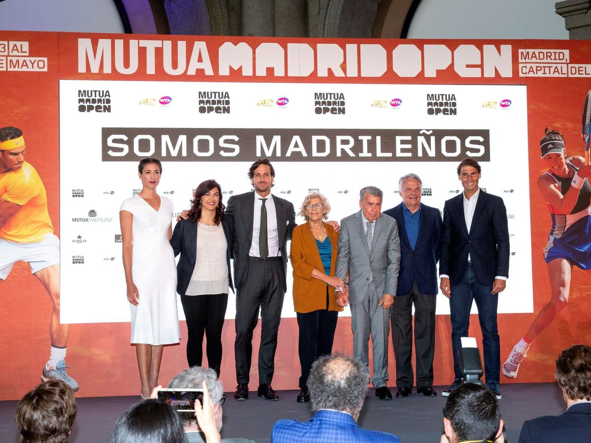 Foto: Presentación del Mutua Madrid Open de 2019. (EFE)