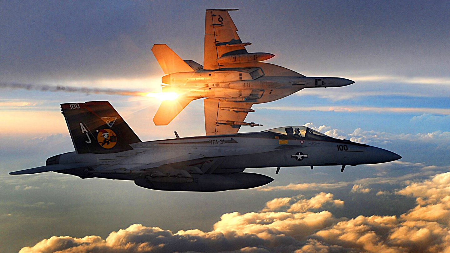 Super Hornets en Afganistán. (US Navy)