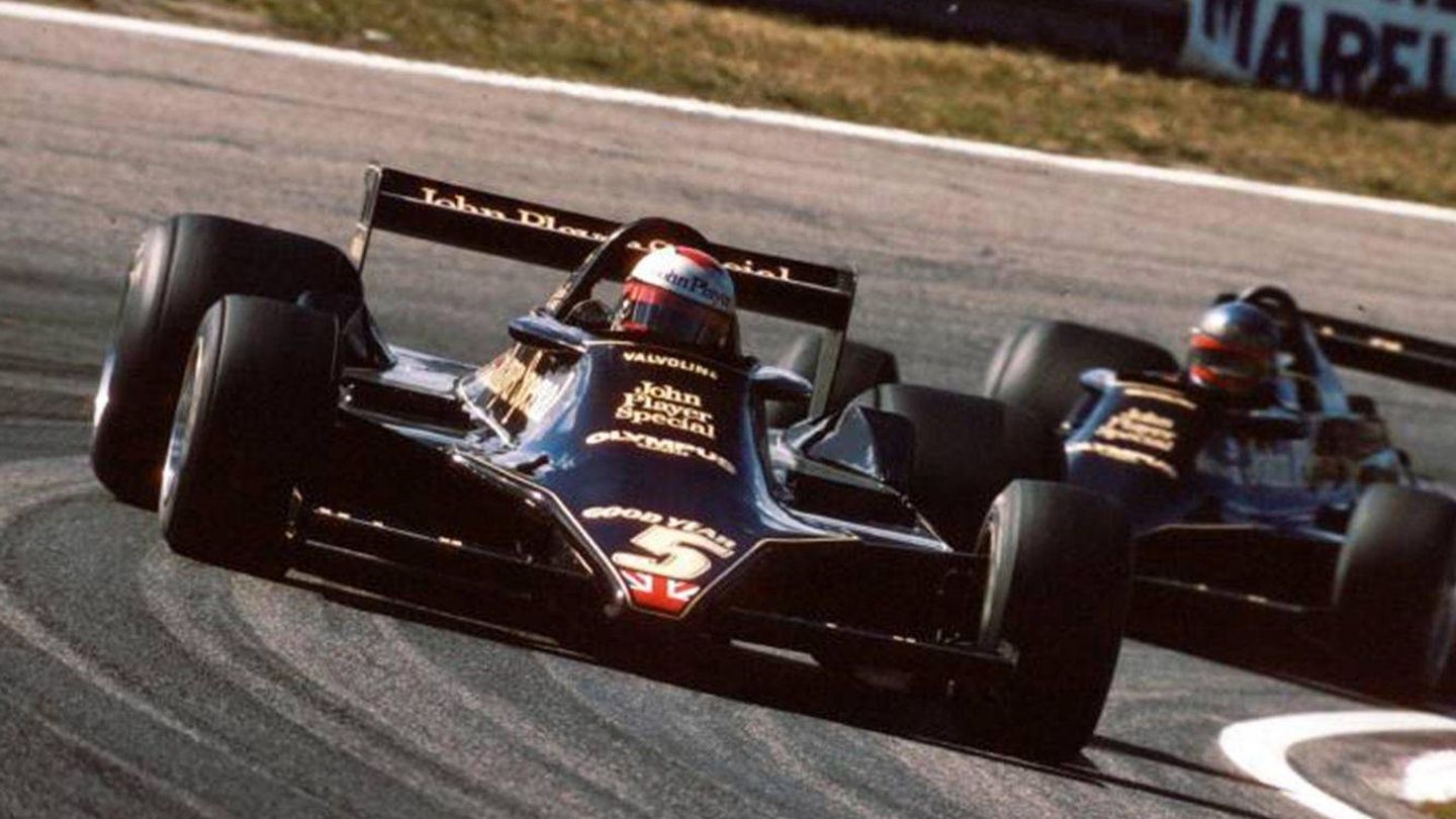 Mario Andretti al volante del Lotus 79. (Imago)