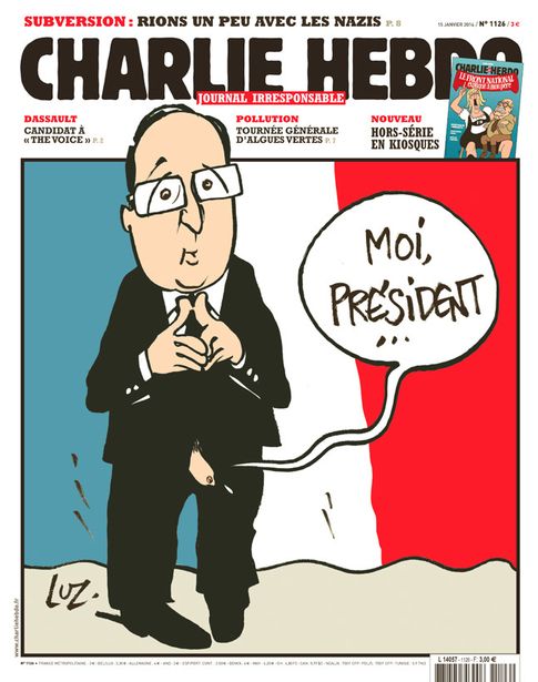 Foto: Portada de 'Charlie Hebdo' del 15 de enero
