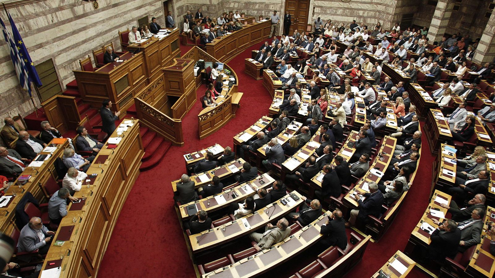 Foto: El Parlamento griego. (EFE)