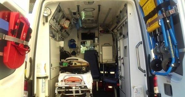 Foto: Interior de una ambulancia (Efe)