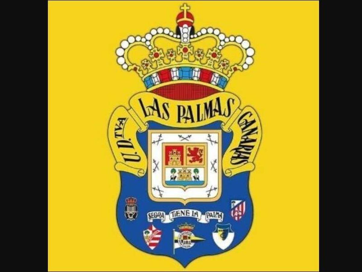 Foto: Escudo de la UD Las Palmas. (@UDLP_Oficial)