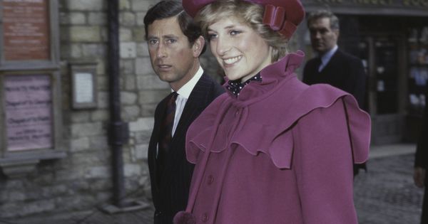 Foto: Diana de Gales y el príncipe Carlos. (Getty)