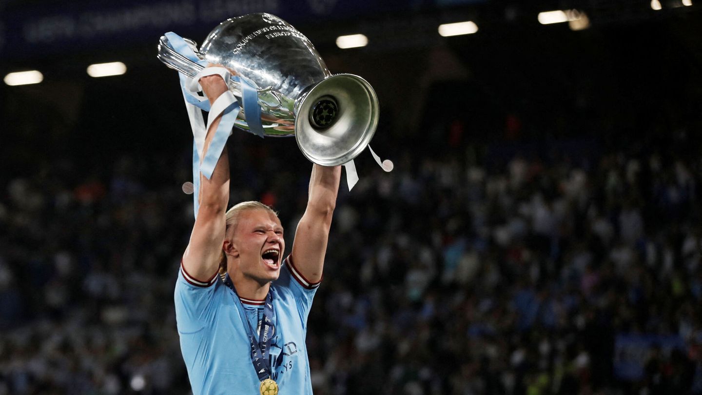 La Champions del Manchester City catapultó a Haaland. (Reuters/Dilara Senkaya)