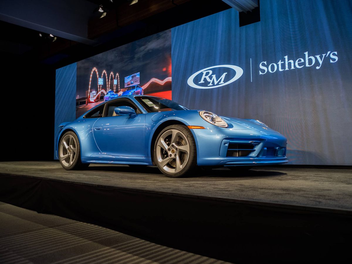 Foto: El 911 Sally Special ha batido el récord de precio pagado en subasta por un Porsche nuevo. (Porsche)