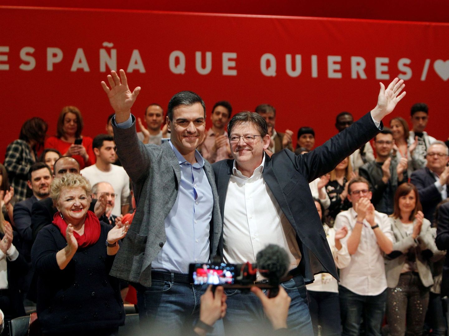 Pedro Sánchez y Ximo Puig. (EFE)