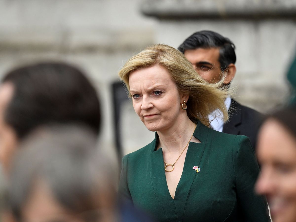 Foto: La secretaria de Exteriores británica, Liz Truss. (Reuters/Toby Melville)