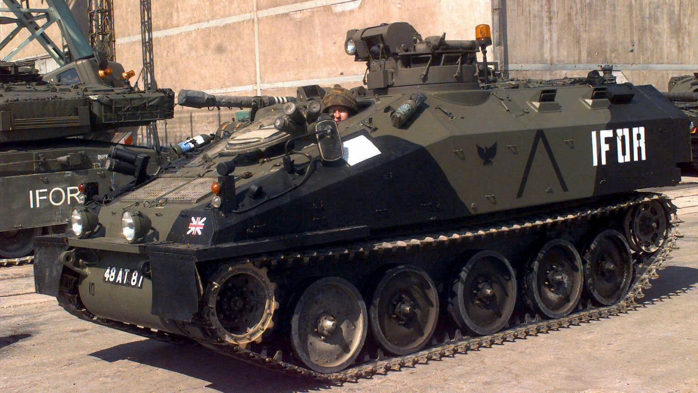 CVR Spartan, que serán reemplazados por los Ajax.