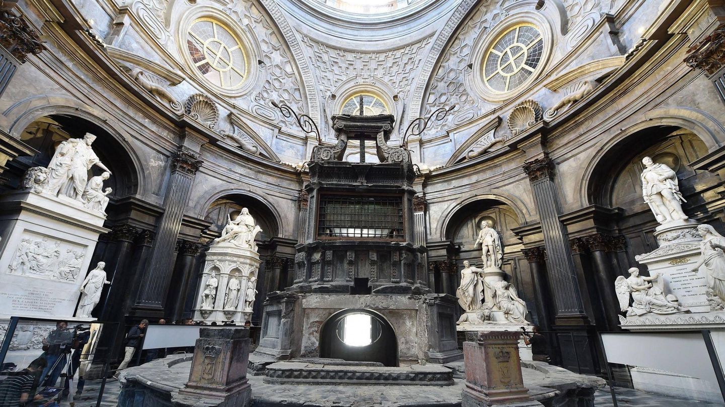 Capilla de la catedral de Turín, Italia. (EFE)