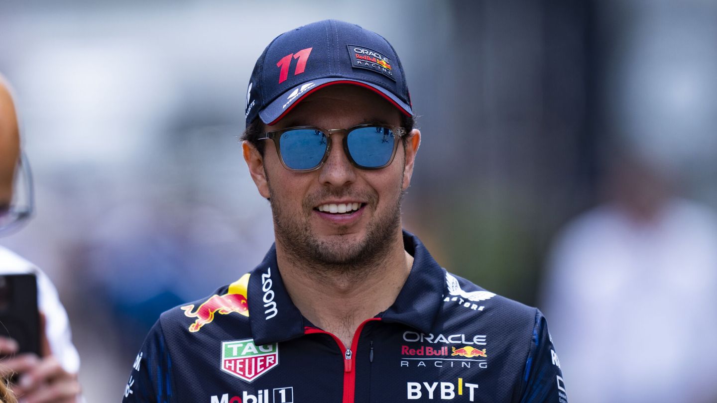 Sergio Pérez el segundo de Red Bull. (EFE/Enric Fontcuberta)