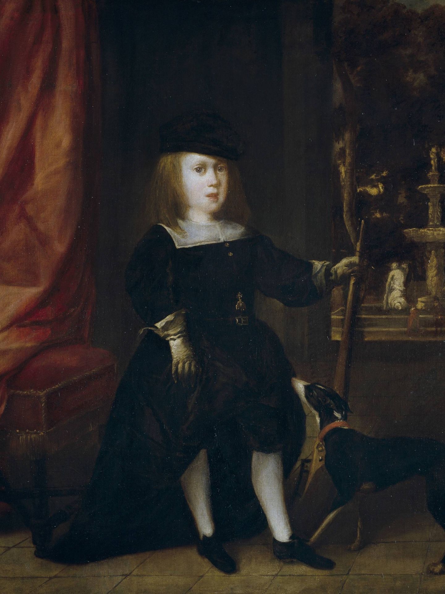 Retrato de Carlos II como niño. (Museo del Prado)
