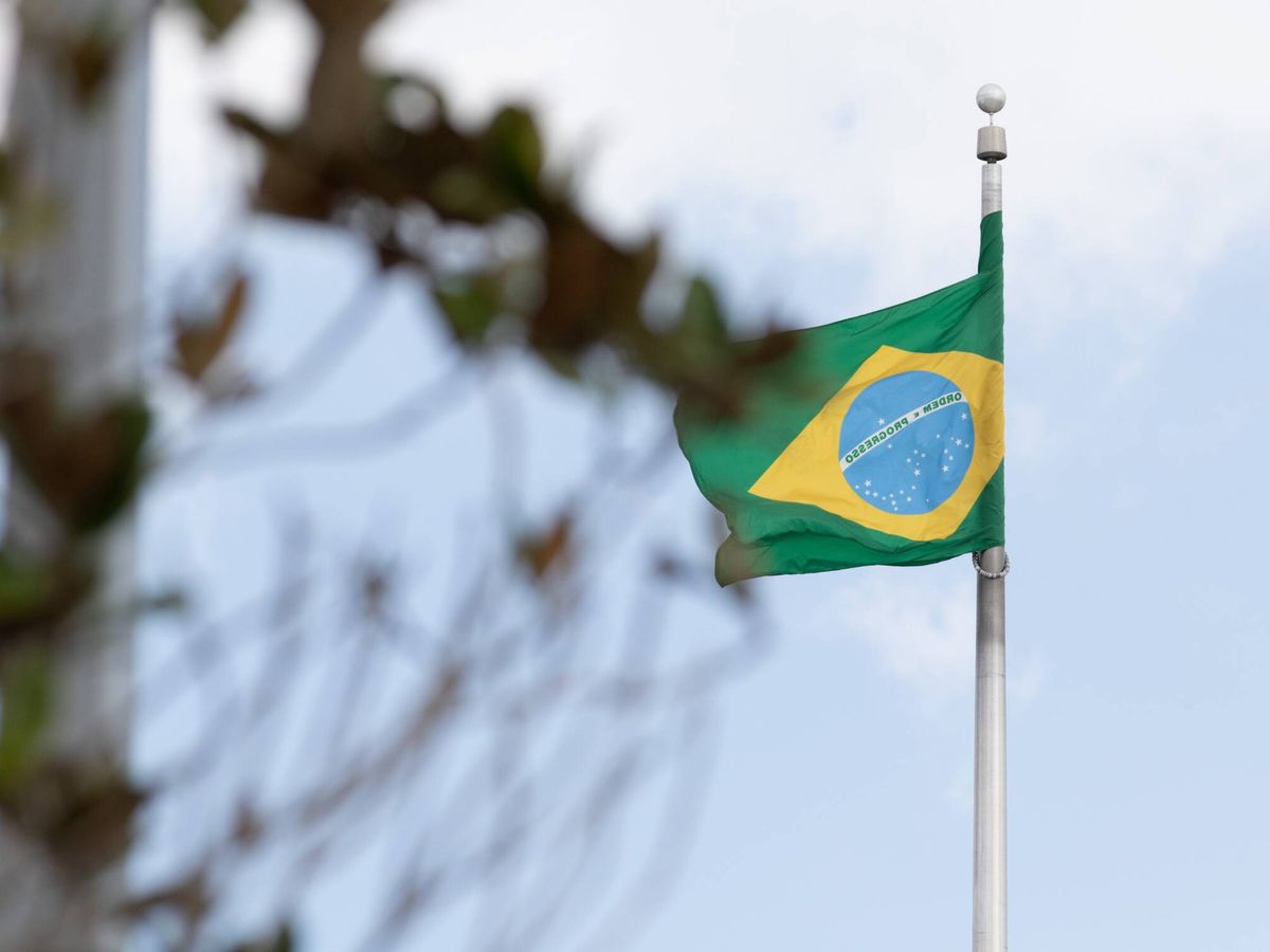 Foto: Bandera de Brasil, en una imagen de archivo. (Zuma Press/Andrea Vilchez)