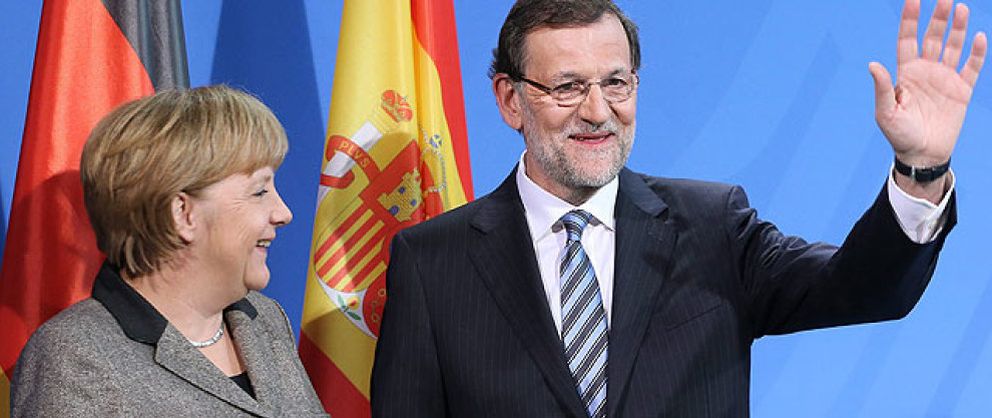 Foto: Merkel emplaza a Rajoy para que afronte el caso Bárcenas sin renegar del dogma de la austeridad