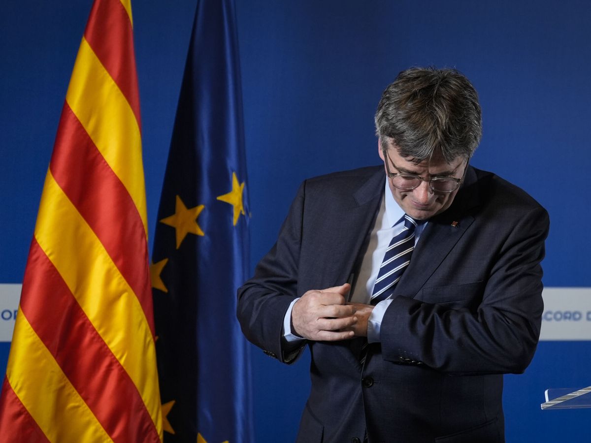 Foto: El expresidente de la Generalitat Carles Puigdemont. (EFE/David Borrat)