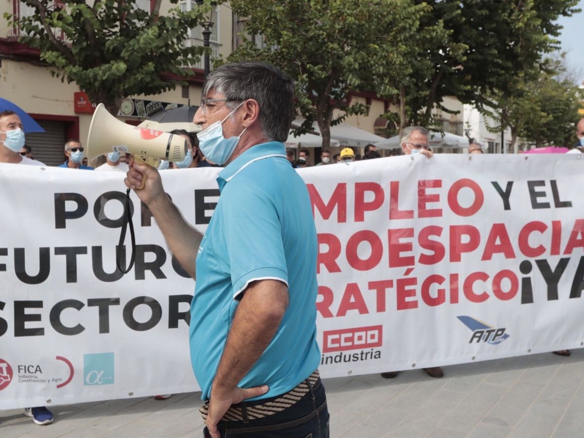 Foto: Seguimiento masivo de una huelga en Cádiz. (EFE)