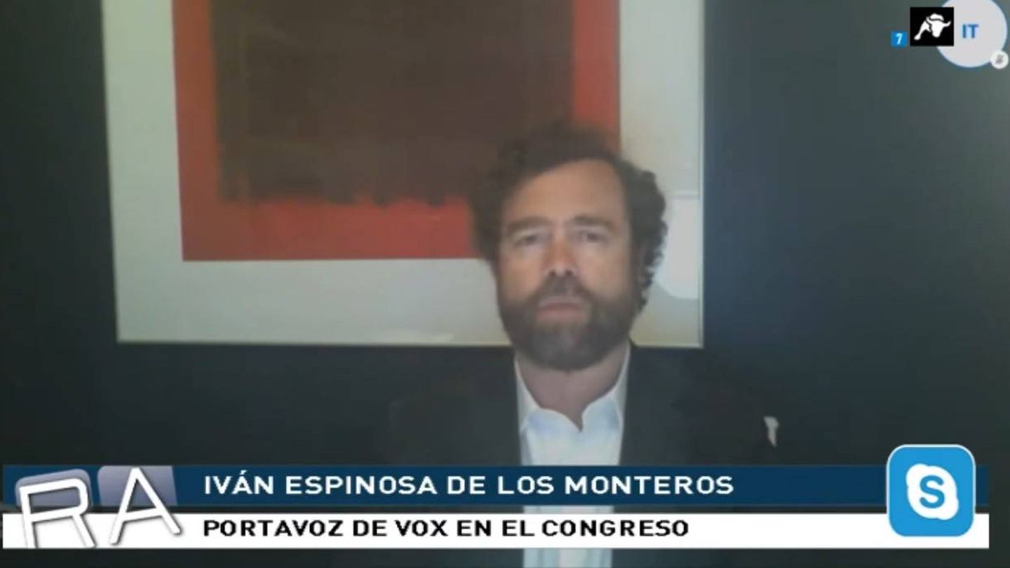 Iván Espinosa de los Monteros, portavoz de Vox en el Congreso. (El Toro TV)