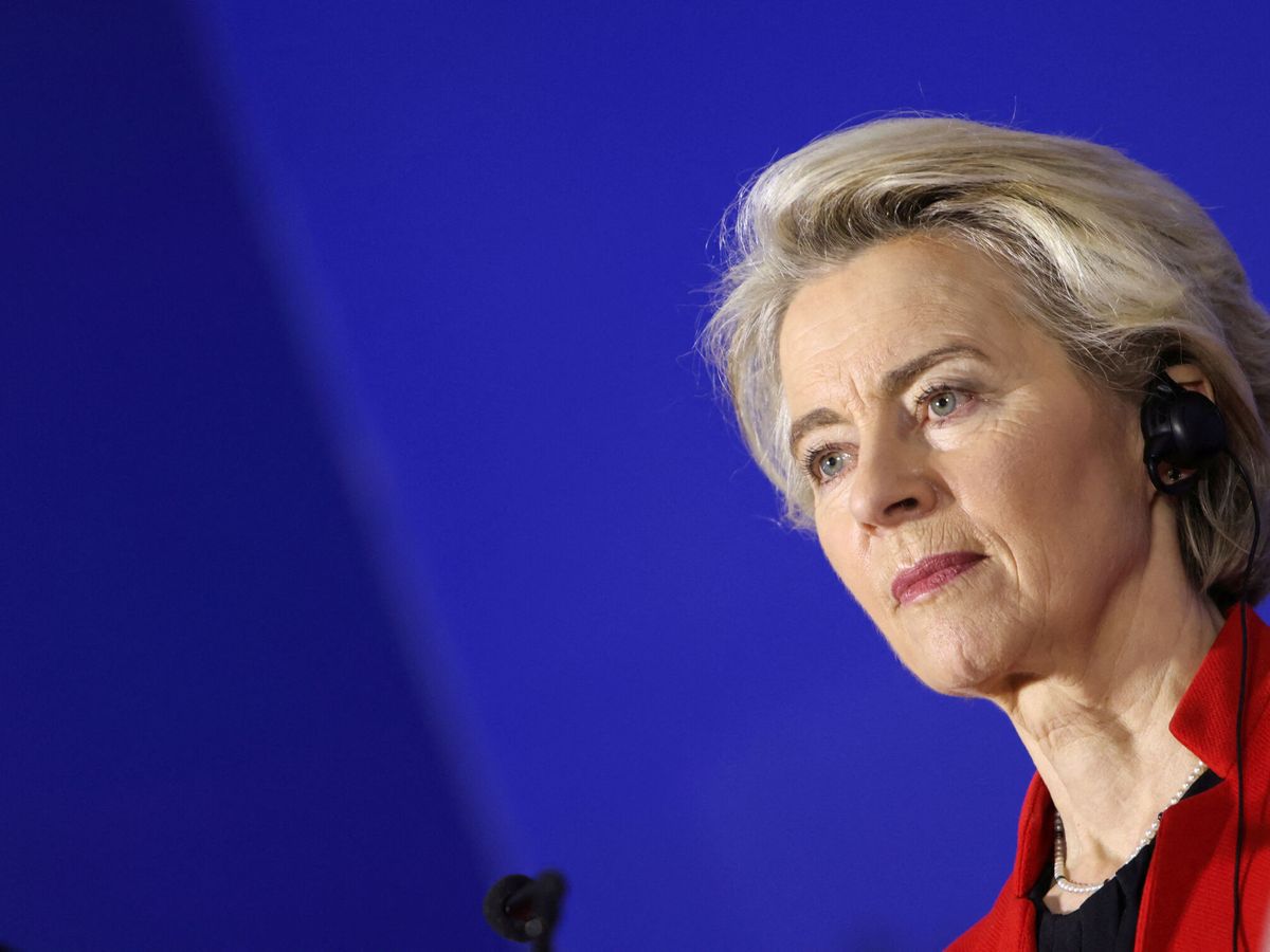 Foto: La presidenta de la Comisión Europea, Ursula von der Leyen. (Reuters/Amel Emric)