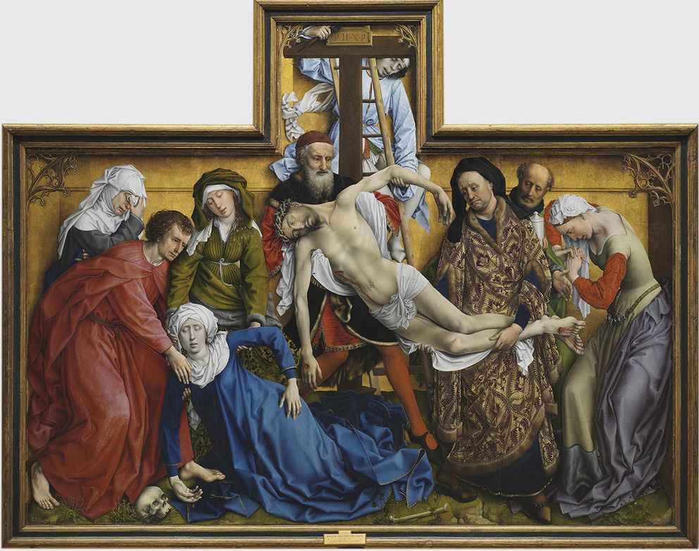 'El descendimiento de la cruz', de Roger Van der Weyden.