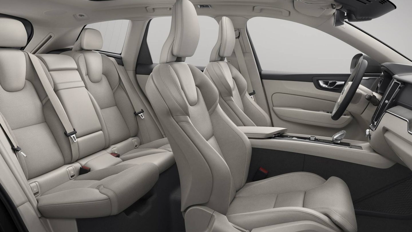 El nuevo Volvio XC60 aporta nuevas opciones de tapicería para personalizar el interior del vehículo. 