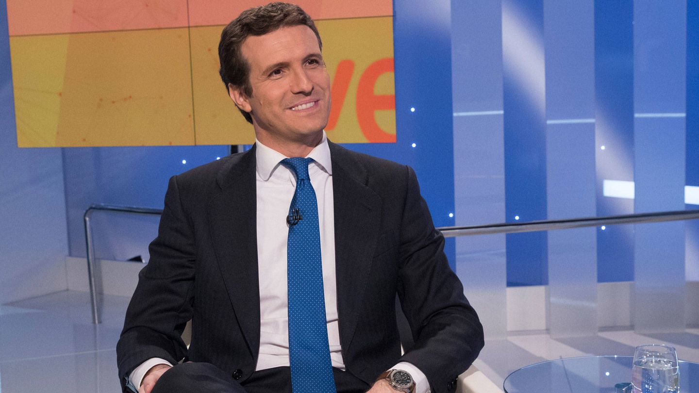 Pablo Casado, en Televisión Española. (RTVE)