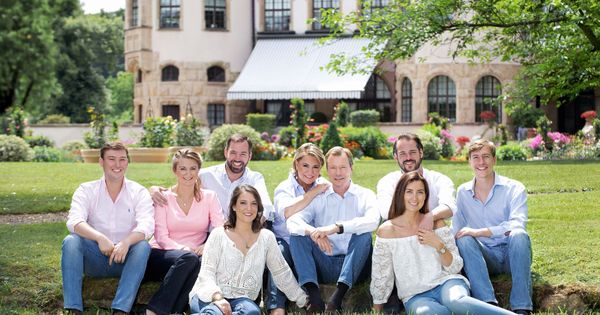 Foto: La familia gran ducal de Luxemburgo. (EFE)