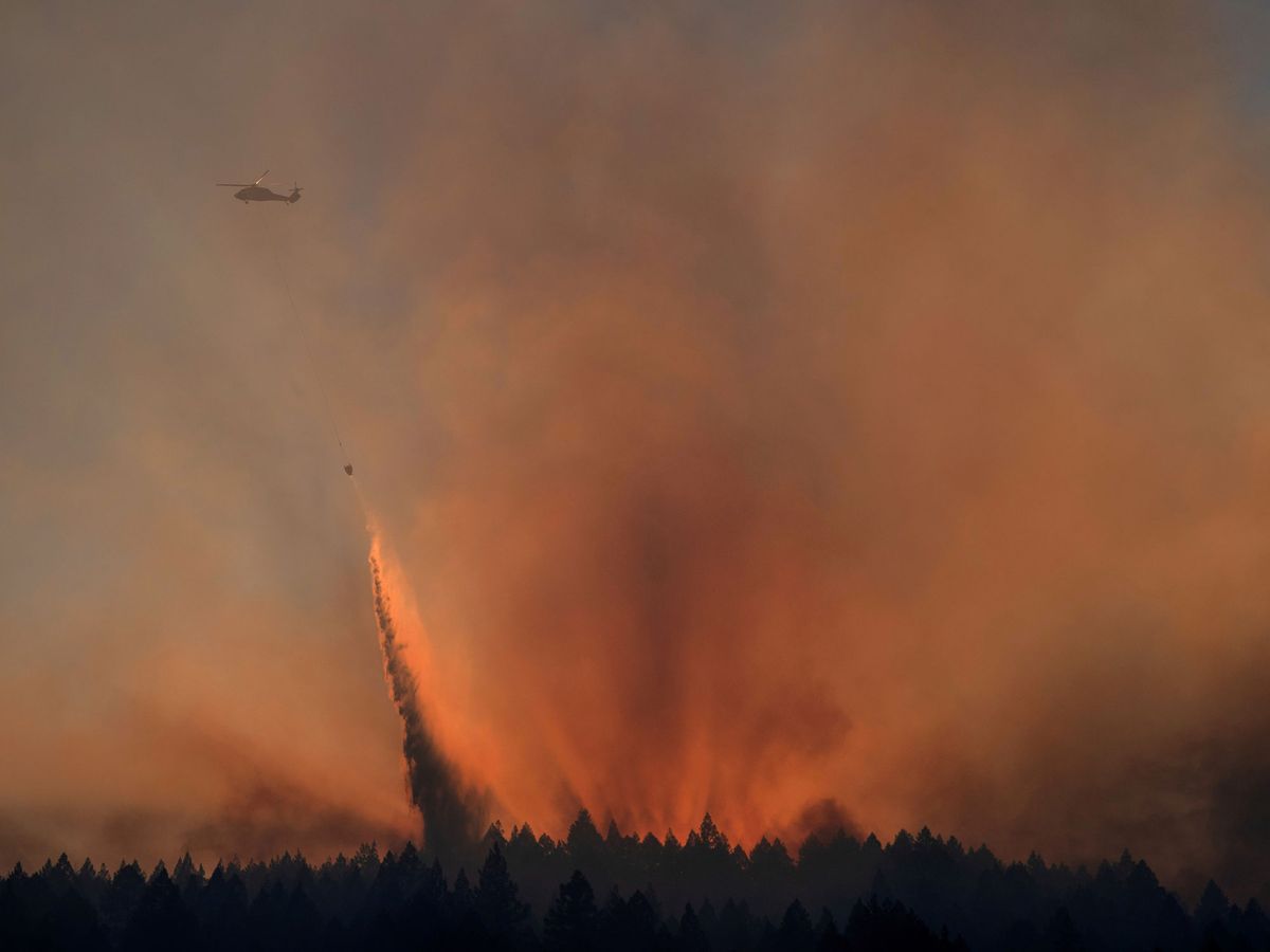 Foto: Incendio en California. (Reuters) 