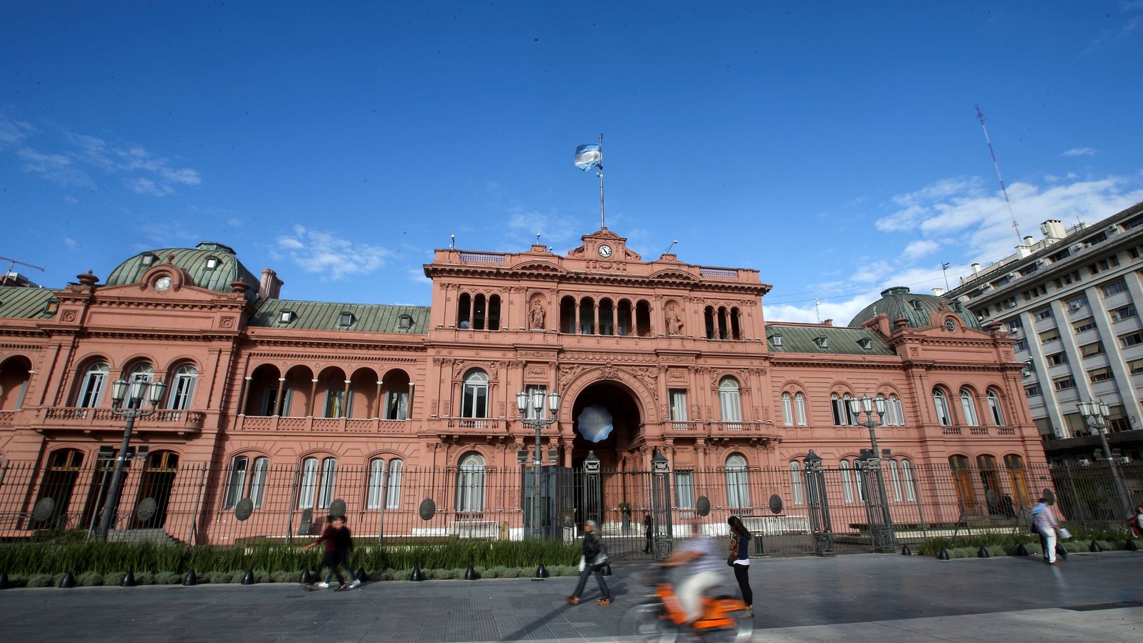 Foto: La Casa Rosada, residencia del presidente de Argentina en Buenos Aires. (Reuters)