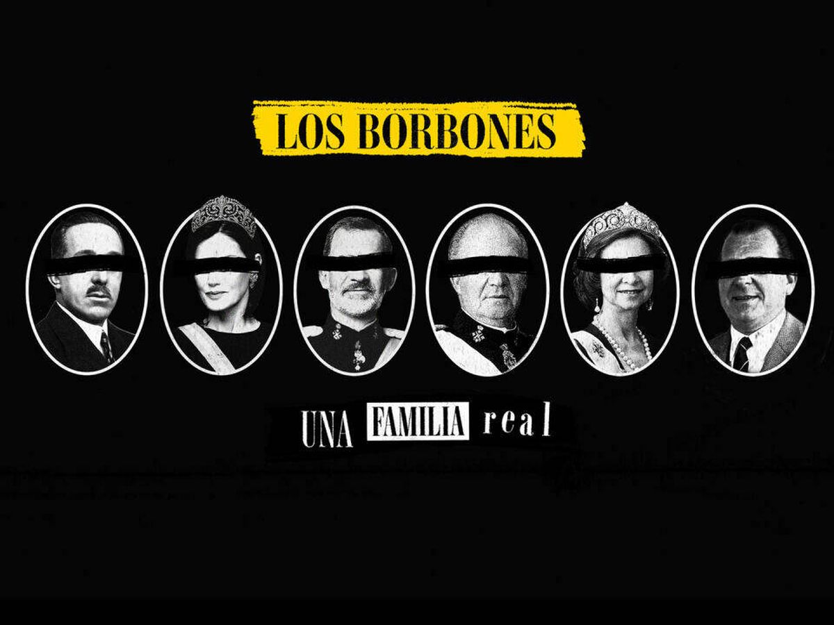 Foto: Cartel promocional de 'Los Borbones'. (Atresmedia Televisión)