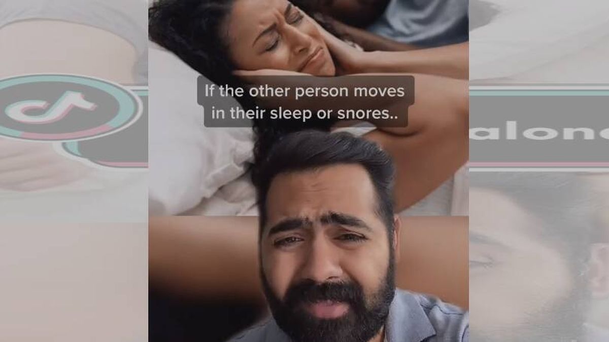 Un doctor explica en TikTok por qué dormir en pareja es malo para tu salud