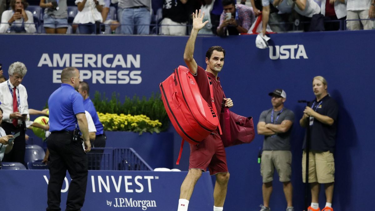 El número 55 del mundo elimina a Federer en los octavos de final del US Open