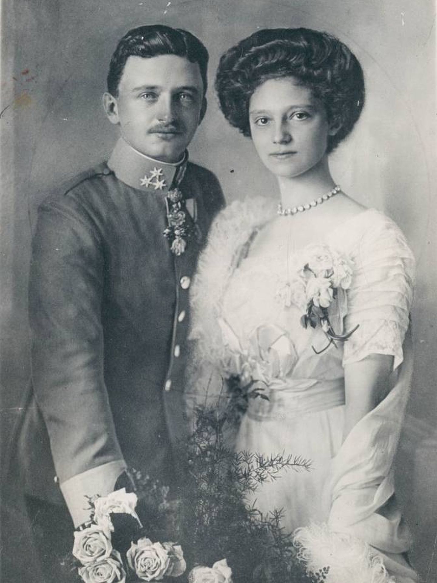 Carlos y Zita, últimos emperadores de Austria, bisabuelos de Maria. 