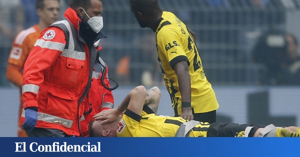 El llanto de Marco Reus y de toda Alemania por una lesión que lo aleja ...