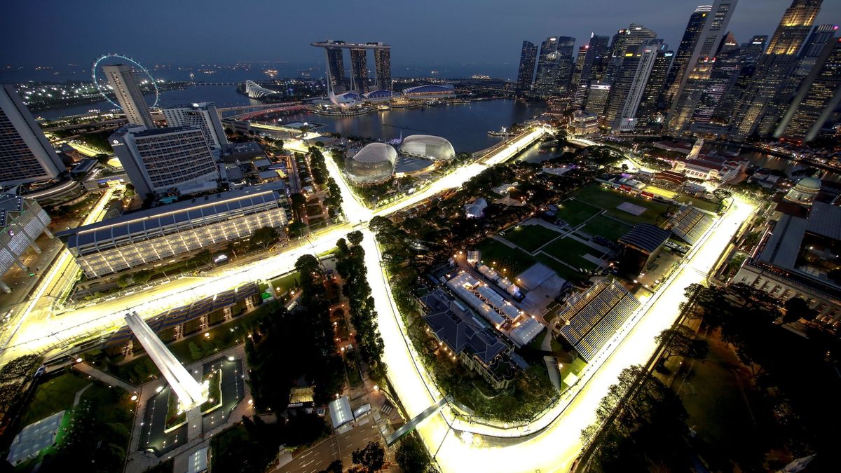GP Singapur de F1 2018: horario y dónde ver la carrera nocturna de Marina Bay