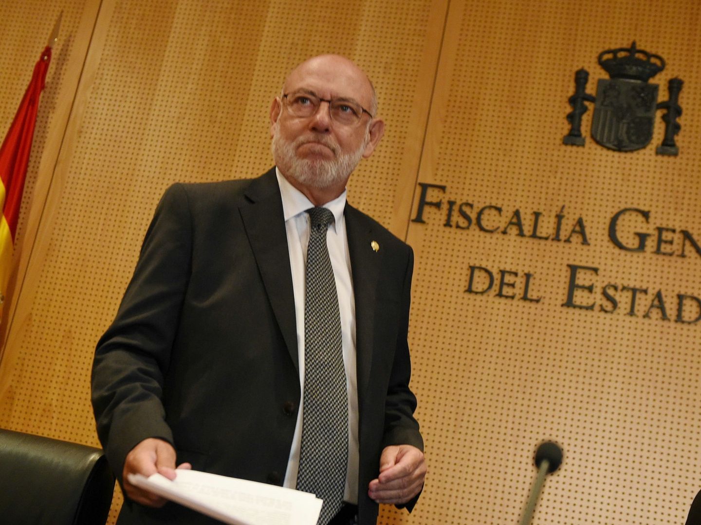 José Manuel Maza, impartió instrucciones a las fiscalías catalanas contra el 1-O. (EFE)