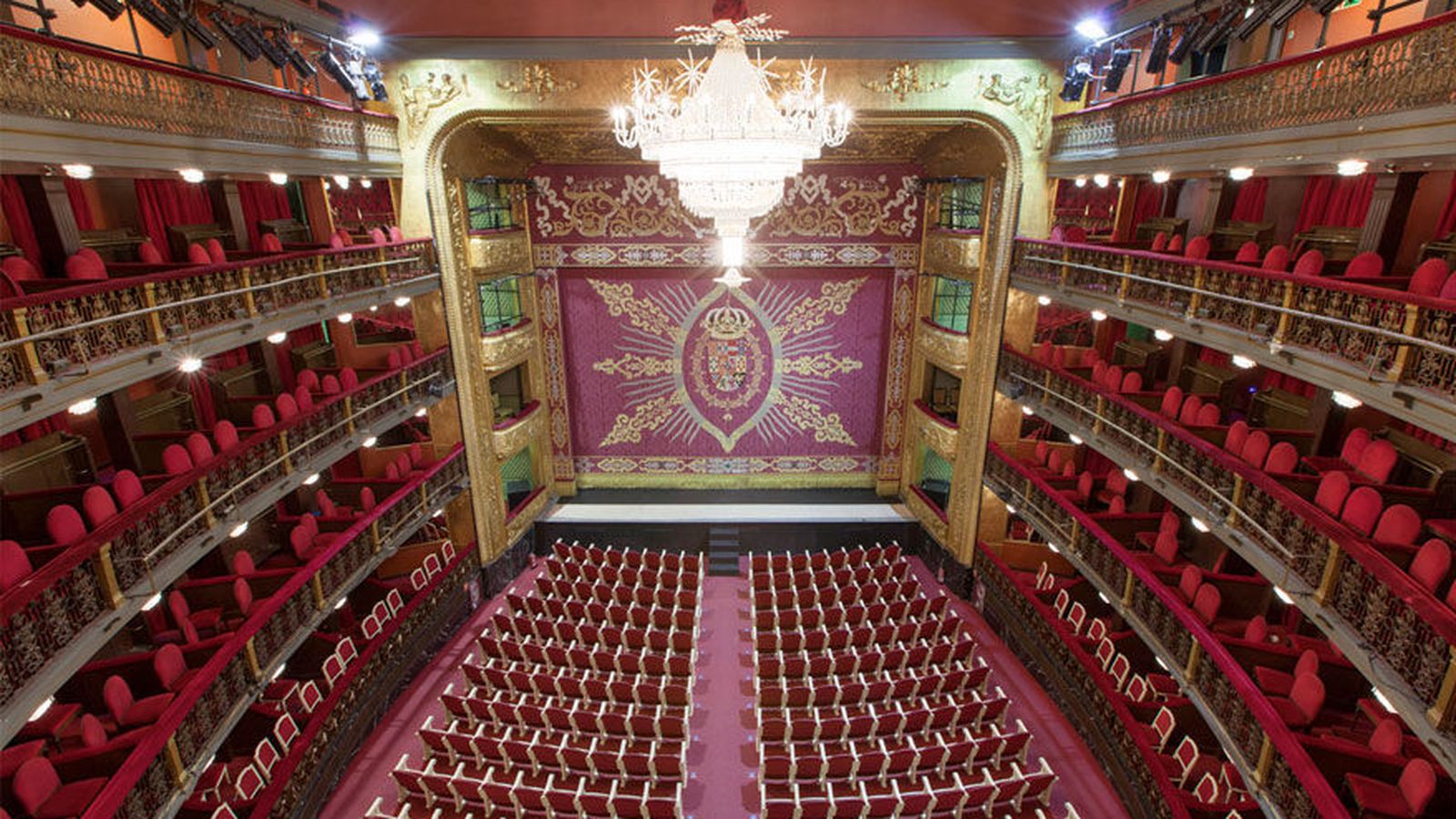 Foto: Sala principal del Teatro Español