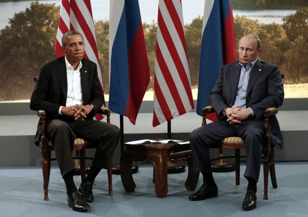 Foto: Barack Obama y Vladimir Putin en una reunión en junio de 2013 (Reuters)