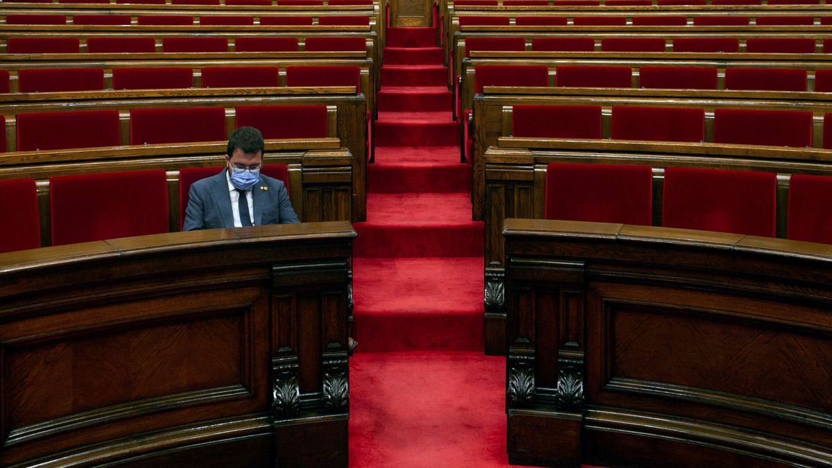 La fragmentación del Parlament hace que el primer debate de Aragonès acabe sin claro ganador