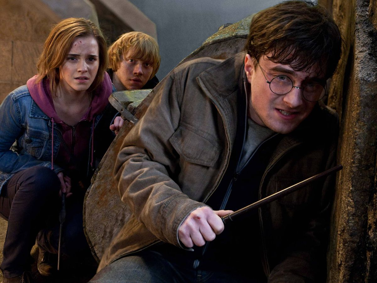 Foto: Harry, Ron y Hermione (EFE/Jaap Buitendijk/Warner Bros)