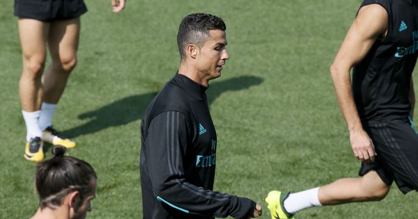 Foto: Cristiano Ronaldo, en un entrenamiento. (EFE)