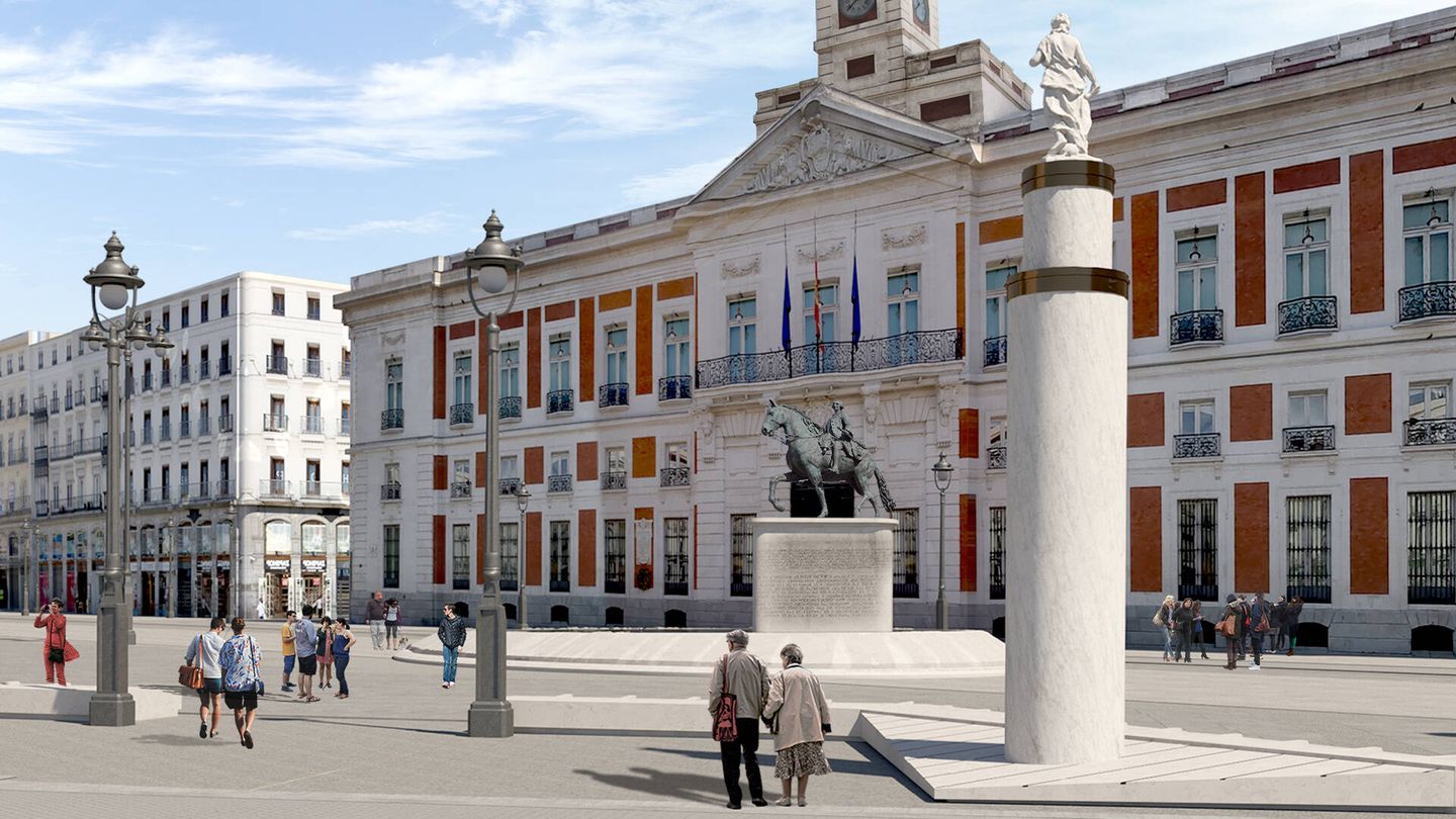 La nueva Puerta del Sol será cien por cien peatonal. (Ayuntamiento de Madrid)