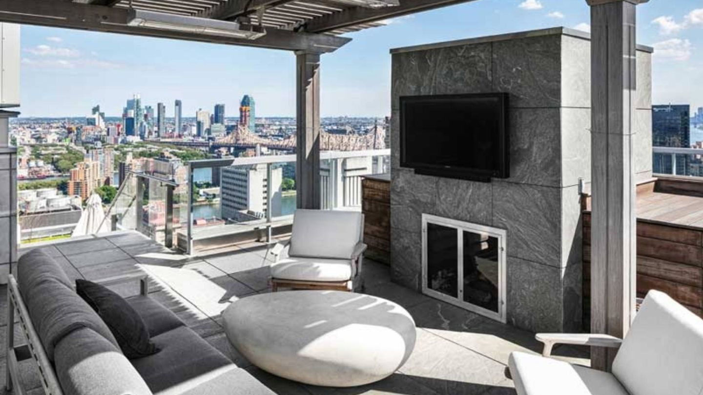 El espectacular piso que Jennifer Lawrence ha vendido en Nueva York por la inmobiliaria Compass. (Cortesía)