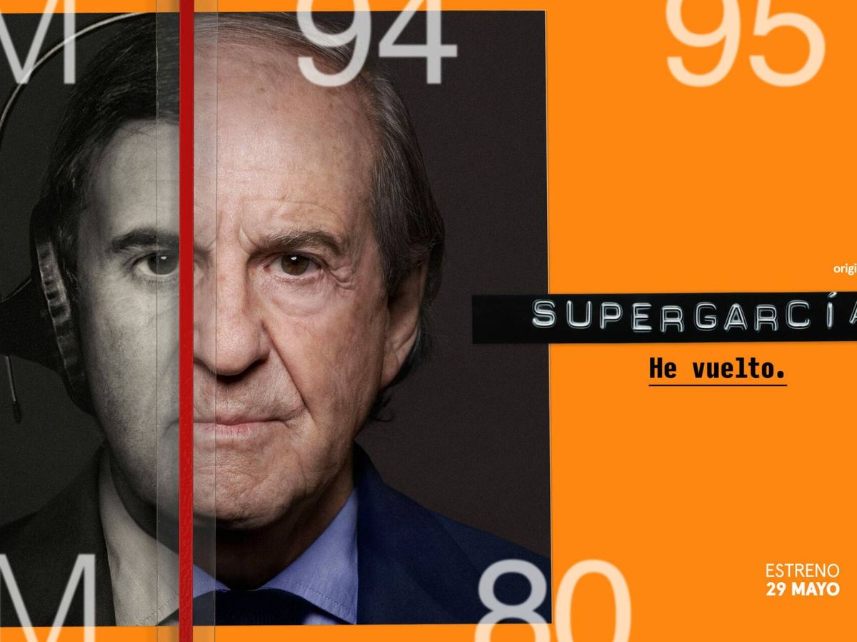 Foto: Cartel promocional de 'Supergarcía'. (Movistar Plus )