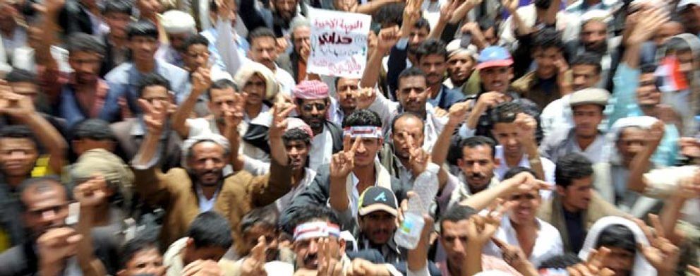Foto: El presidente de Yemen anuncia su marcha pero no le pone plazos