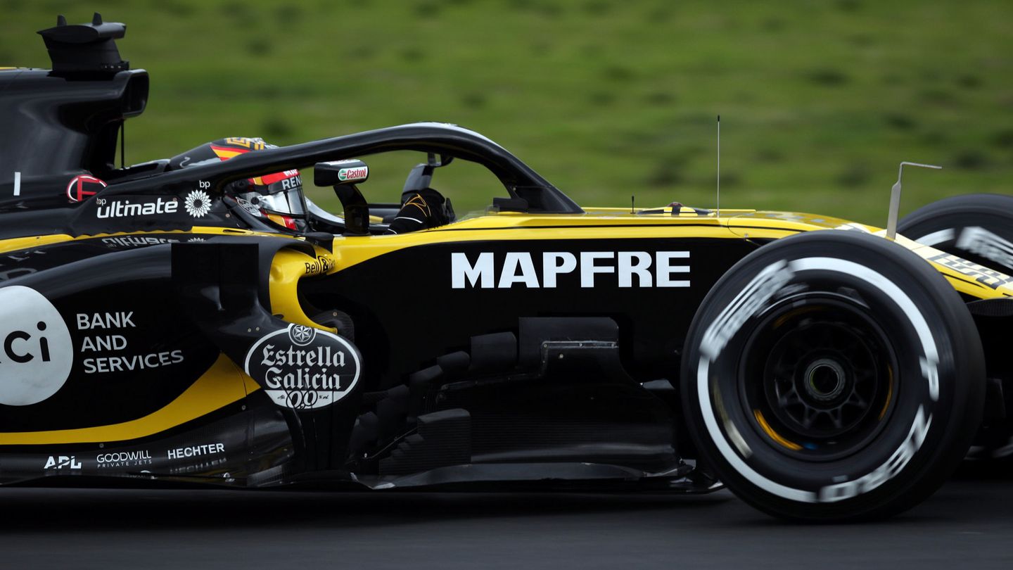 Carlos Sainz solo pudo dar 26 vueltas al circuito de Montmeló. (Reuters)