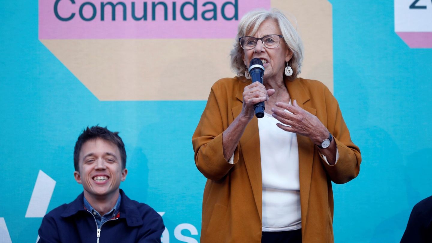 Errejón y Carmena en la campaña electoral. (EFE)